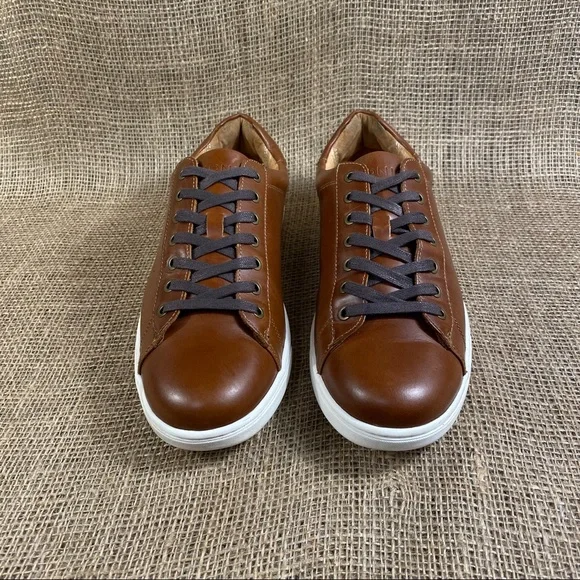 🛑SOLD🛑Vionic Baldwin Shoes Sneakers Leather Top Lace Up Size 10 - Picture 6 of 11